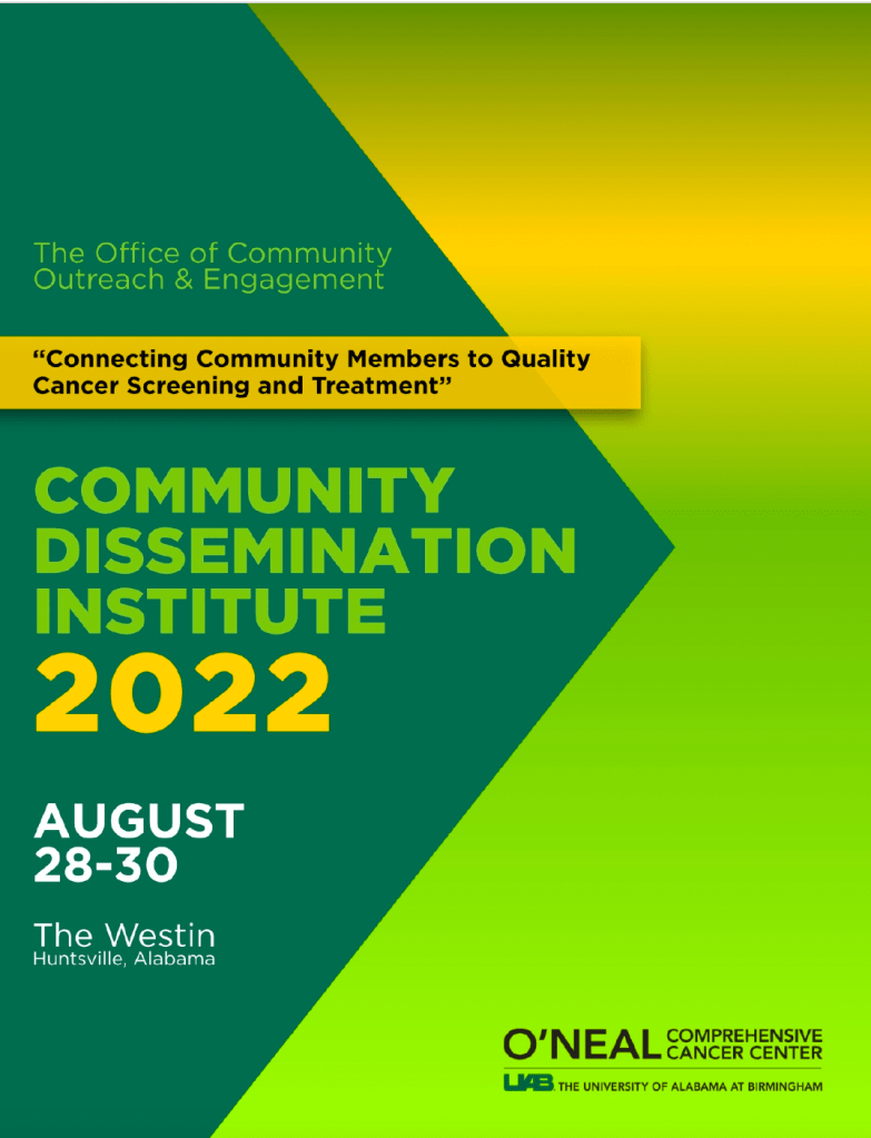 2022 Community Dissemination Program